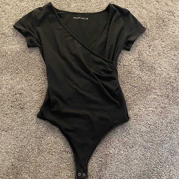 Abercrombie & Fitch Tops - Black Abercrombie and fitch bodysuit size small